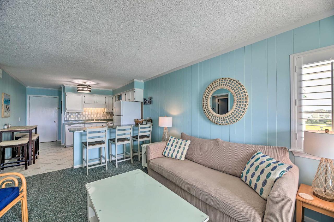 Beachfront Condo With Boardwalk And Pool Access! Atlantic Beach Exterior photo
