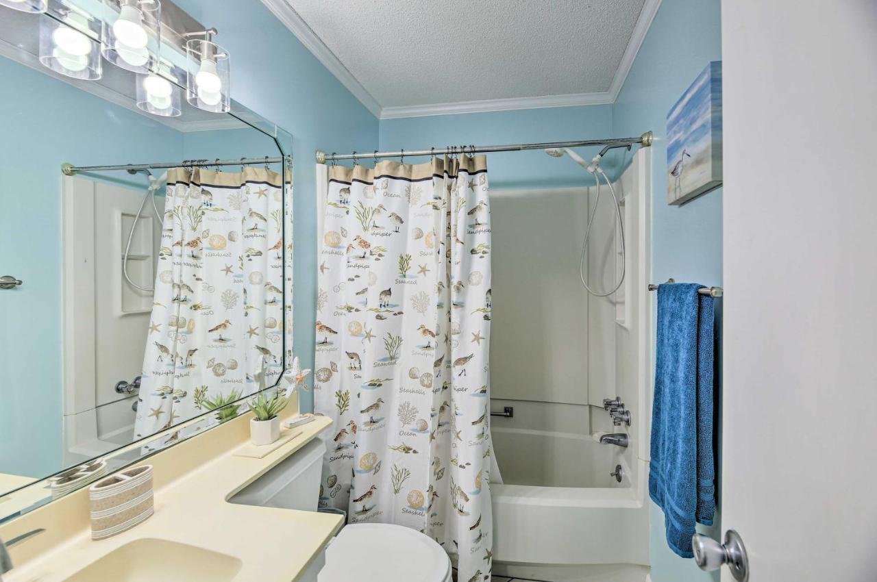 Beachfront Condo With Boardwalk And Pool Access! Atlantic Beach Exterior photo